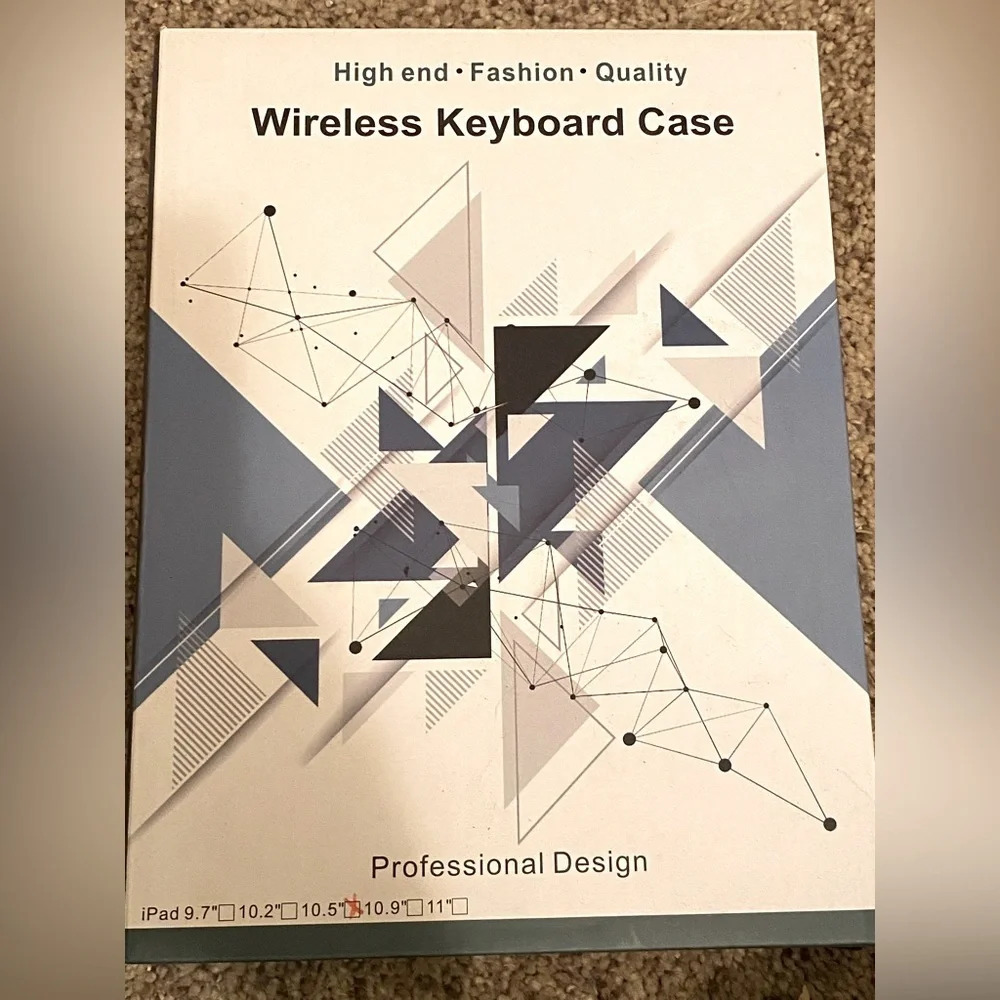 10.5 Wireless Keyboard Case with connector